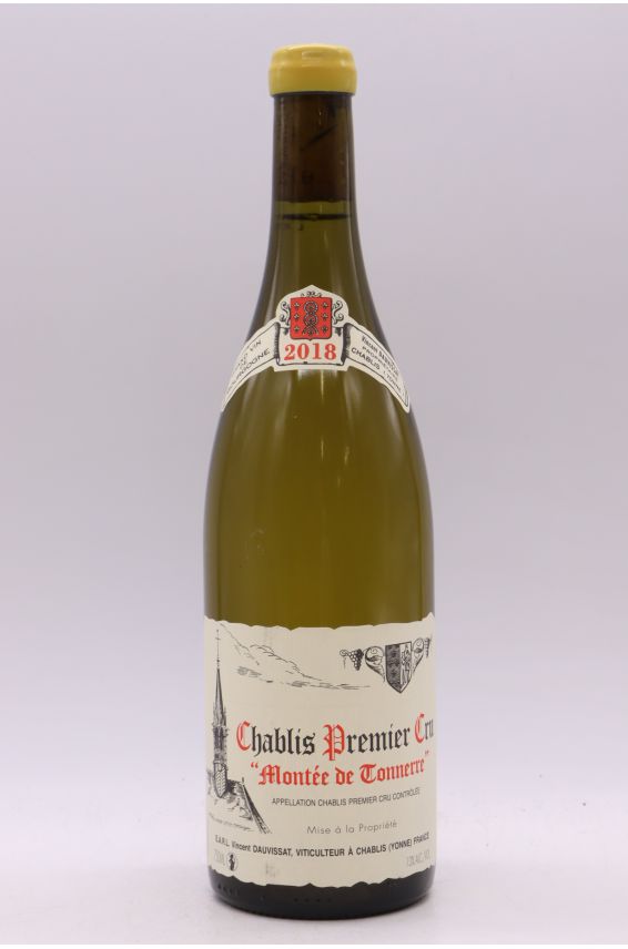 Vincent Dauvissat Chablis 1er cru Montée de Tonnerre 2018