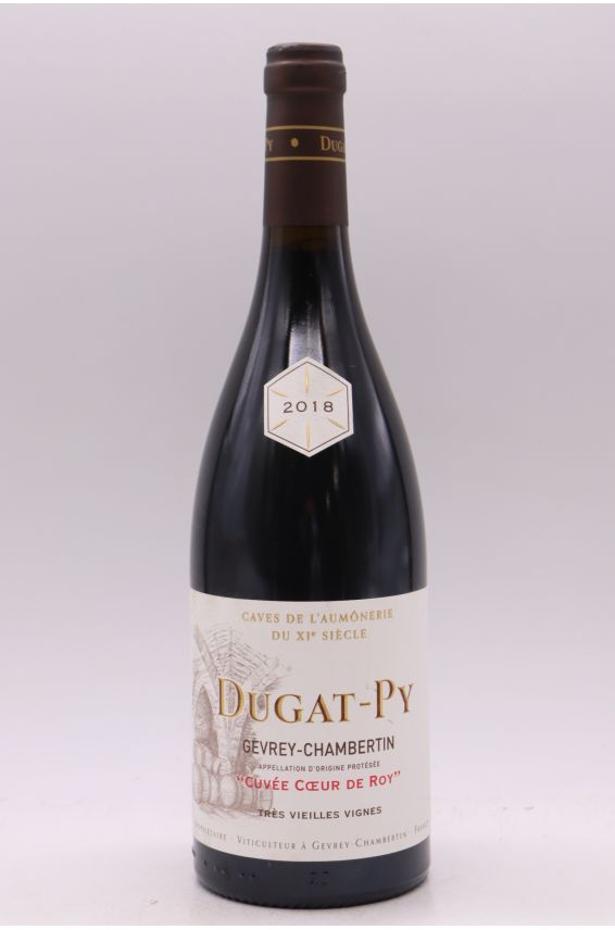 Dugat Py Gevrey Chambertin Cœur de Roy Très Vieilles Vignes 2018