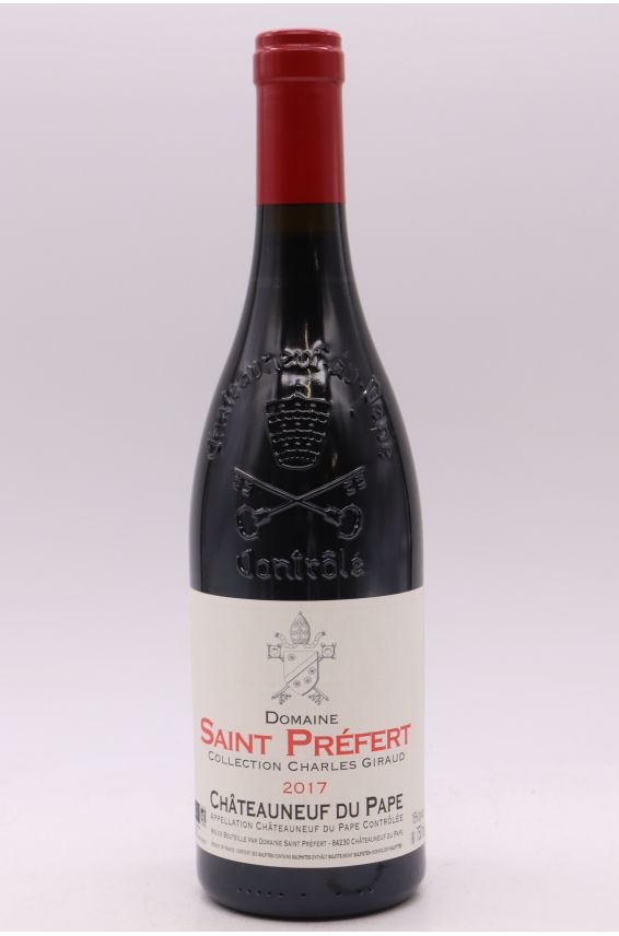 Saint Préfert Châteauneuf du Pape Collection Charles Giraud 2017