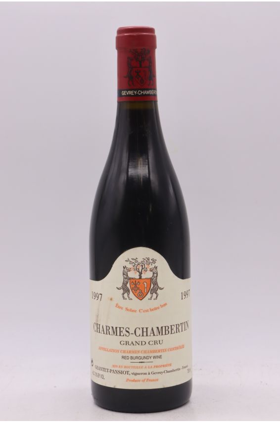 Geantet Pansiot Charmes Chambertin 1997