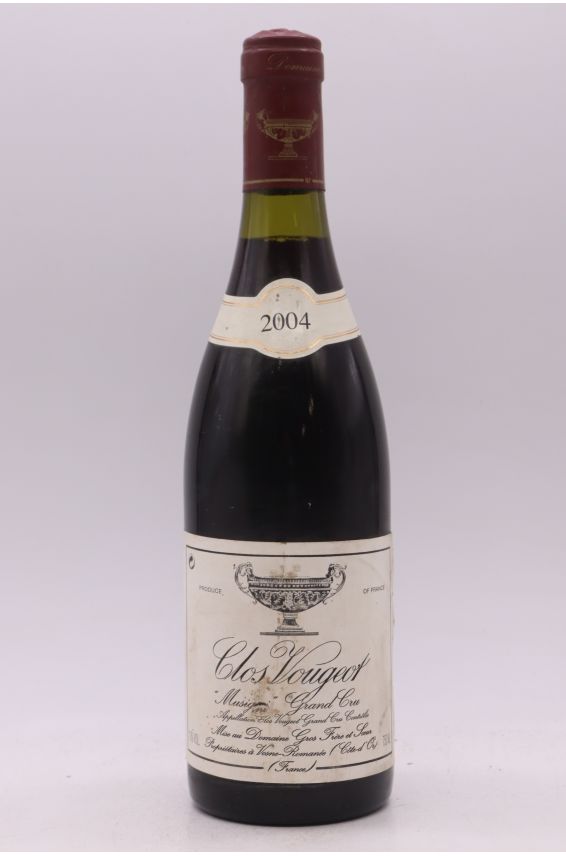 Gros Frère et Soeur Clos Vougeot Musigni 2004