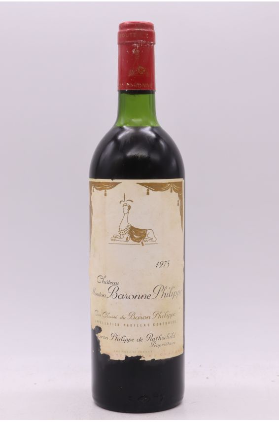 Mouton Baronne Philippe 1975 -10% DISCOUNT !