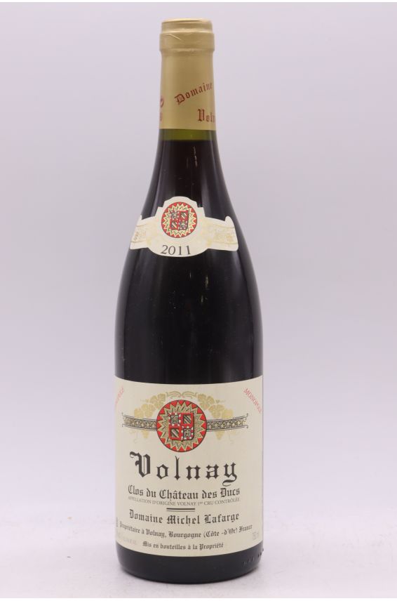 Michel Lafarge Volnay 1er cru Clos du Château des Ducs 2011