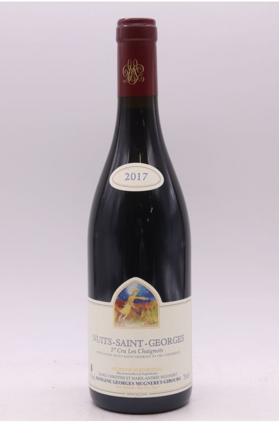 Mugneret Gibourg Nuits Saint Georges 1er cru Les Chaignots 2017