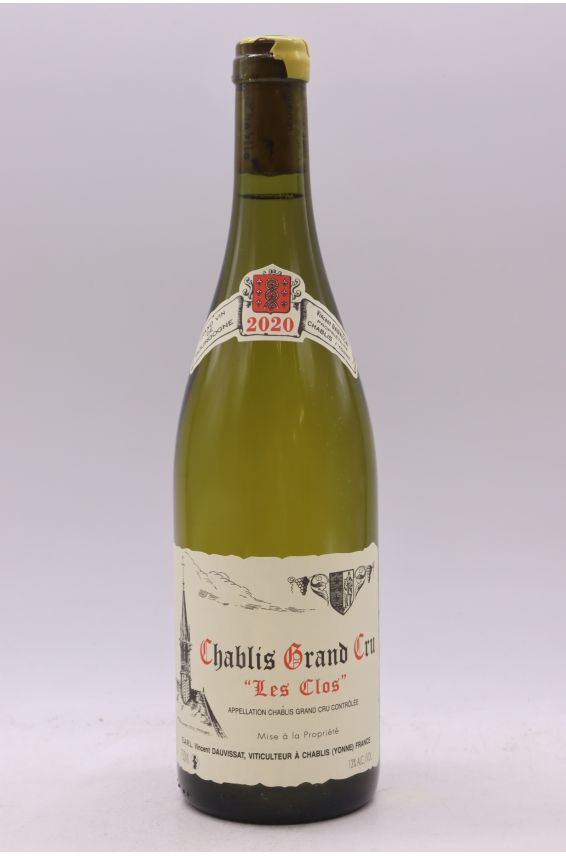 Vincent Dauvissat Chablis Grand cru Les Clos 2020