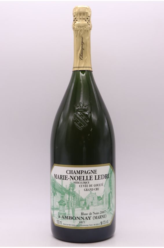 Marie Noëlle Ledru Grand Cru Brut Blanc de Noirs Cuvée du Goulte 2007 Magnum