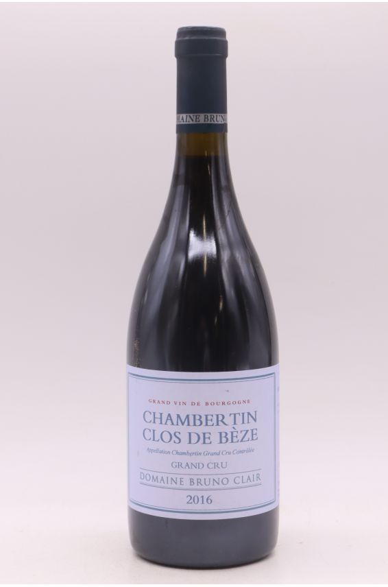 Bruno Clair Chambertin Clos de Bèze 2016