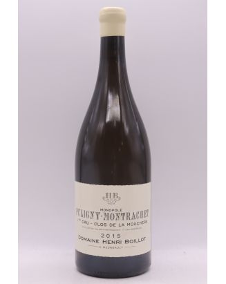 Henri Boillot Puligny Montrachet 1er cru Clos de la Mouchère 2015 Magnum