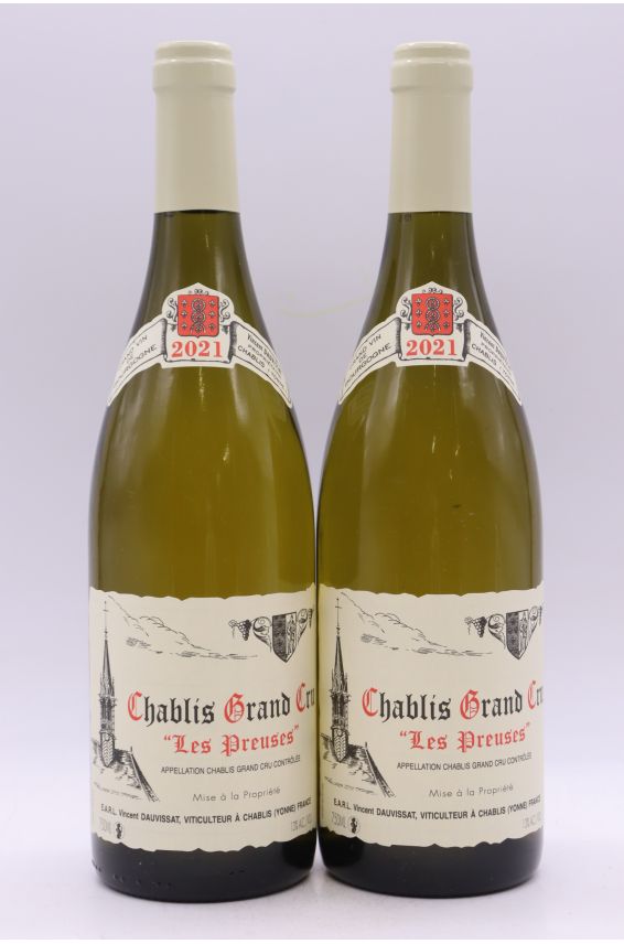 Vincent Dauvissat Chablis Grand cru Les Preuses 2021