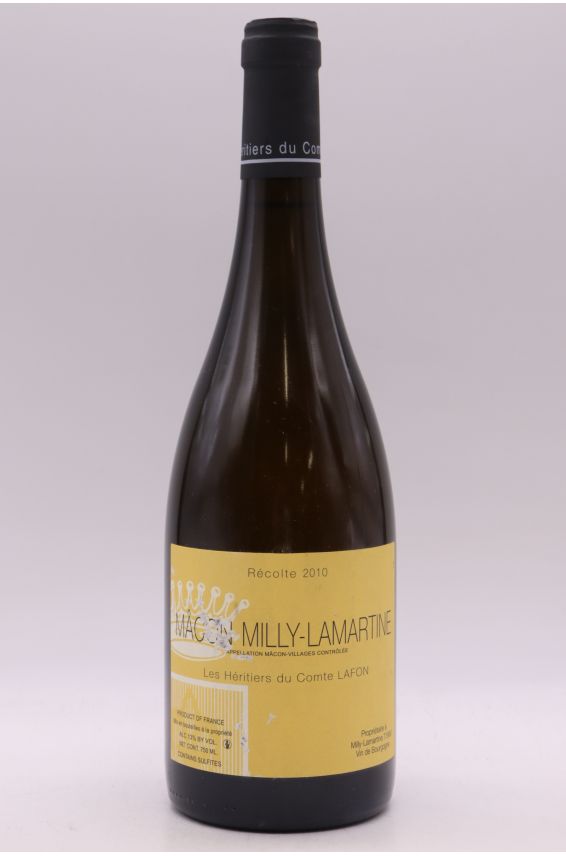 Héritiers du Comte Lafon Mâcon Milly Lamartine 2010