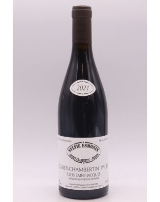 Sylvie Esmonin Gevrey Chambertin 1er cru Clos Saint Jacques 2021