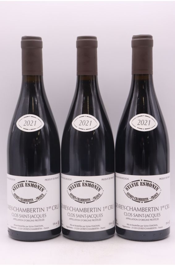 Sylvie Esmonin Gevrey Chambertin 1er cru Clos Saint Jacques 2021