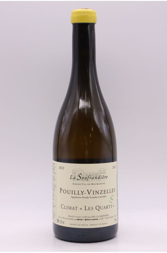 La Soufrandière Pouilly Vinzelles Les Quarts Cuvée Zen 2022