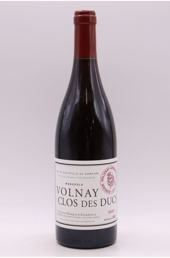 Marquis d'Angerville Volnay 1er cru Clos des Ducs 2021