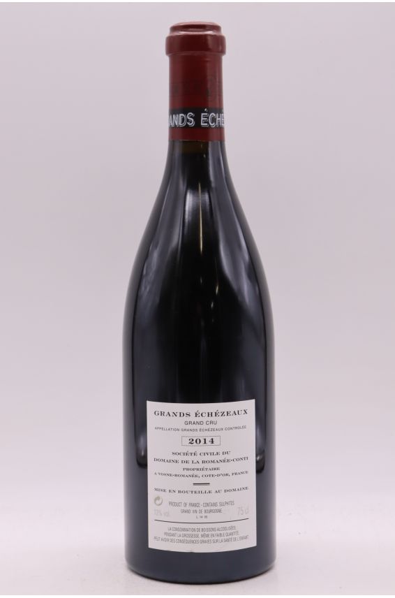 Romanée Conti Grands Echezeaux 2014