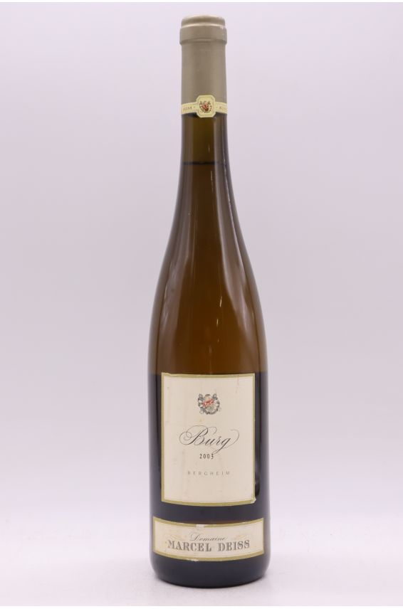 Marcel Deiss Alsace Riesling Burg 2003