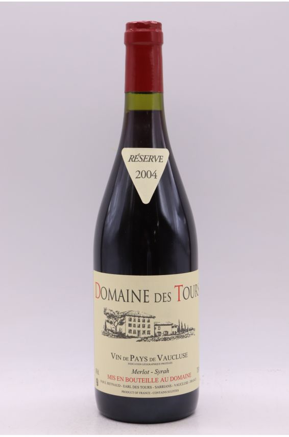 Domaine des Tours Merlot Syrah 2004