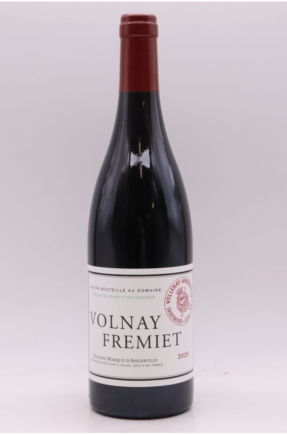 Marquis d'Angerville Volnay 1er cru Fremiet 2020