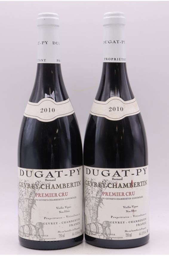 Dugat Py Gevrey Chambertin 1er cru Vieilles Vignes 2010