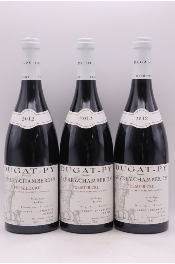 Dugat Py Gevrey Chambertin 1er cru Vieilles Vignes 2012