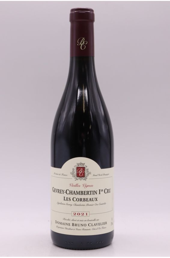 Bruno Clavelier Gevrey Chambertin 1er cru Les Corbeaux 2021