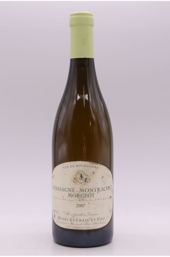 Henri Germain Chassagne Montrachet 1er cru Morgeot 2007