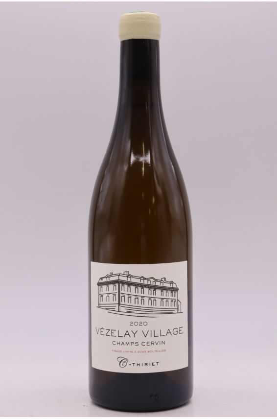 Camille Thiriet Vézelay Village Champs Cervin 2020 blanc