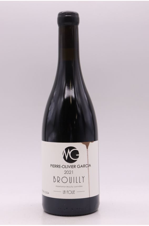 Pierre Olivier Garcia Brouilly la Folie 2021