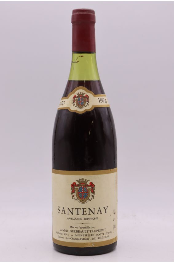 Andrée Gerbeault Taupenot Santenay 1976