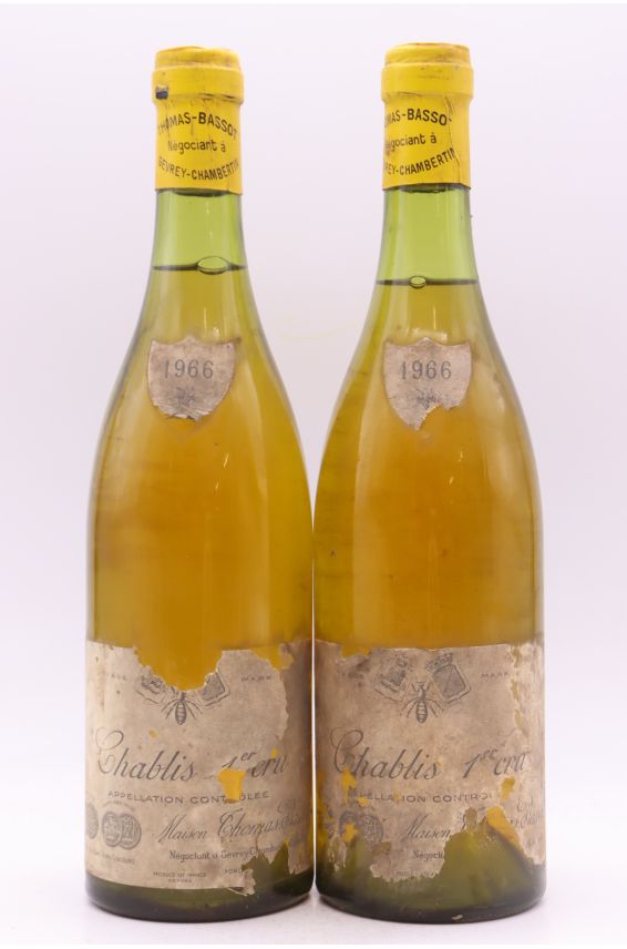 Maison Thomas Bassot Chablis 1er cru 1966