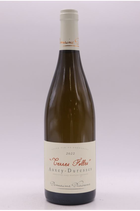 Diconne Auxey Duresses Cuvée Terre Folle 2022 blanc