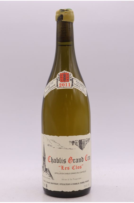 Vincent Dauvissat Chablis Grand cru Les Clos 2011