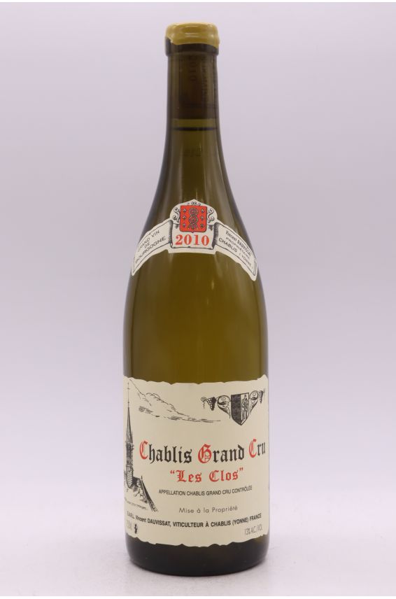 Vincent Dauvissat Chablis Grand cru Les Clos 2010