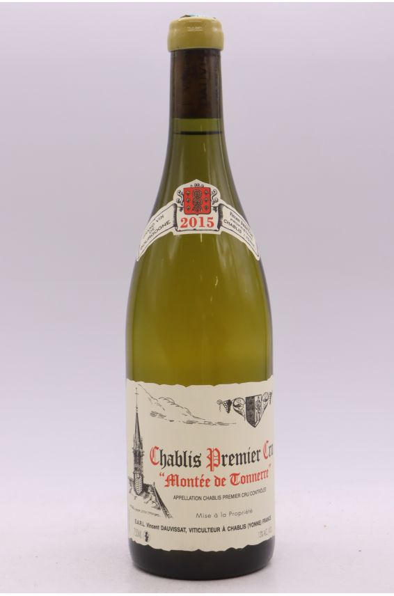 Vincent Dauvissat Chablis 1er cru Montée de Tonnerre 2015