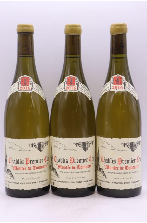 Vincent Dauvissat Chablis 1er cru Montée de Tonnerre 2016