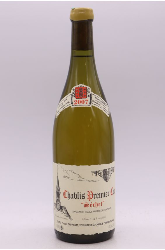 Vincent Dauvissat Chablis 1er cru Séchet 2007