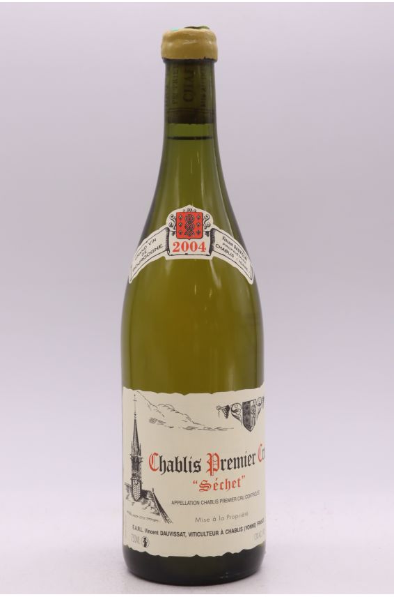 Vincent Dauvissat Chablis 1er cru Séchet 2004