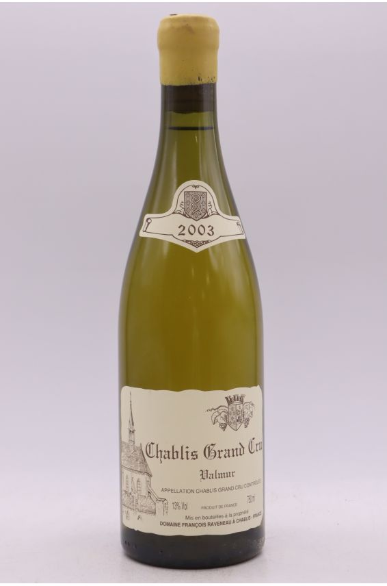 Raveneau Chablis Grand cru Valmur 2003