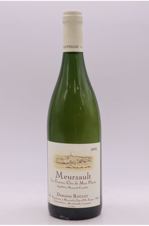 Domaine Roulot Meursault les Tessons Clos de Mon Plaisir 2001