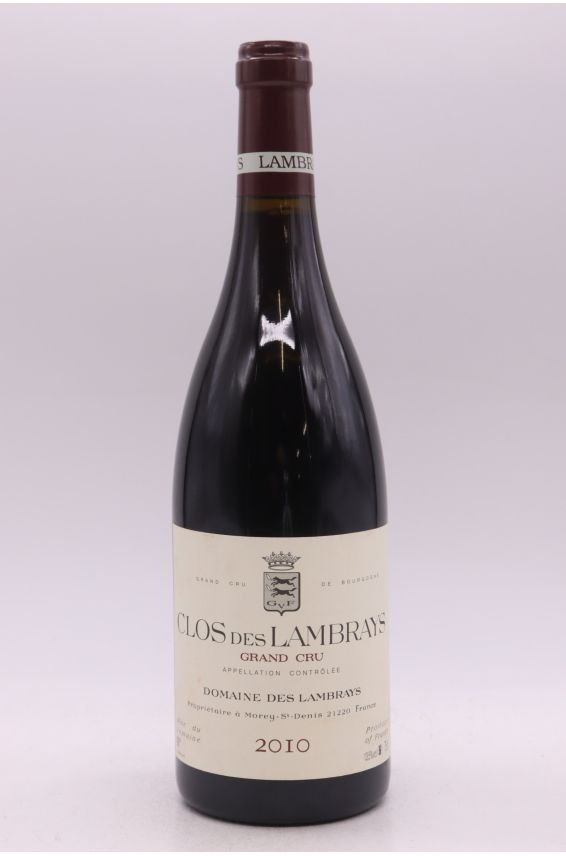 Clos des Lambrays 2010