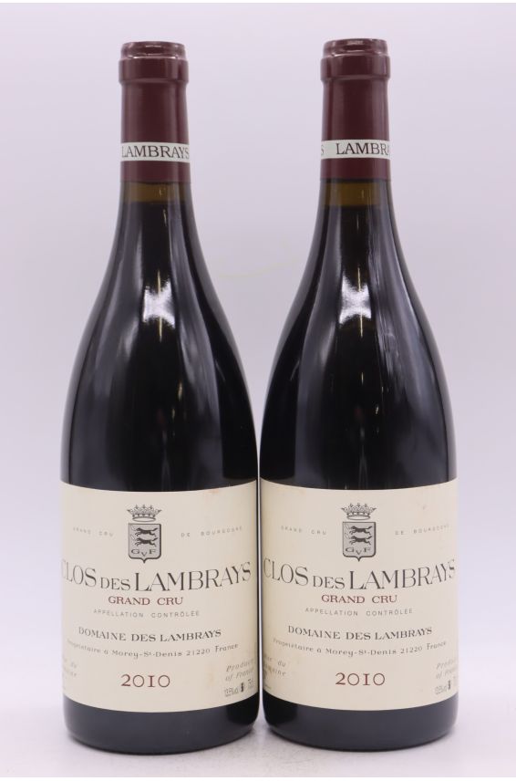 Clos des Lambrays 2010