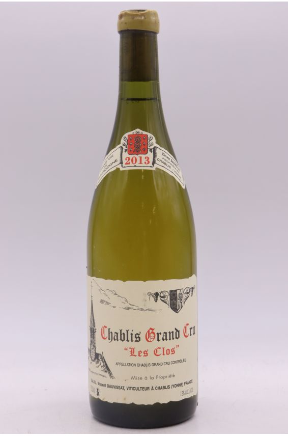 Vincent Dauvissat Chablis Grand cru Les Clos 2013 - PROMO -5% !