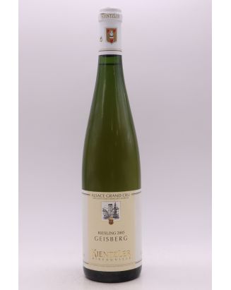 Kientzler Alsace Grand Cru Riesling Geisberg 2005