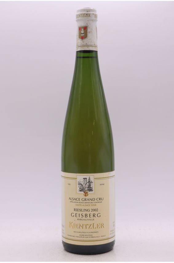 Kientzler Alsace Grand Cru Riesling Geisberg 2002