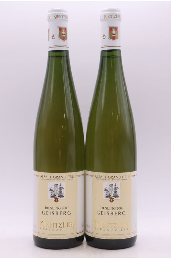 Kientzler Alsace Grand Cru Riesling Geisberg 2007