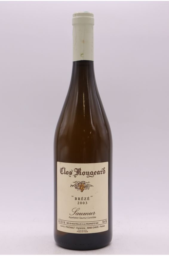 Clos Rougeard Brézé 2003