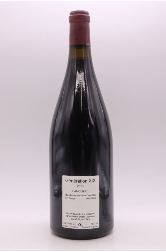 Alphonse Mellot Sancerre Génération XIX 2005 rouge Magnum