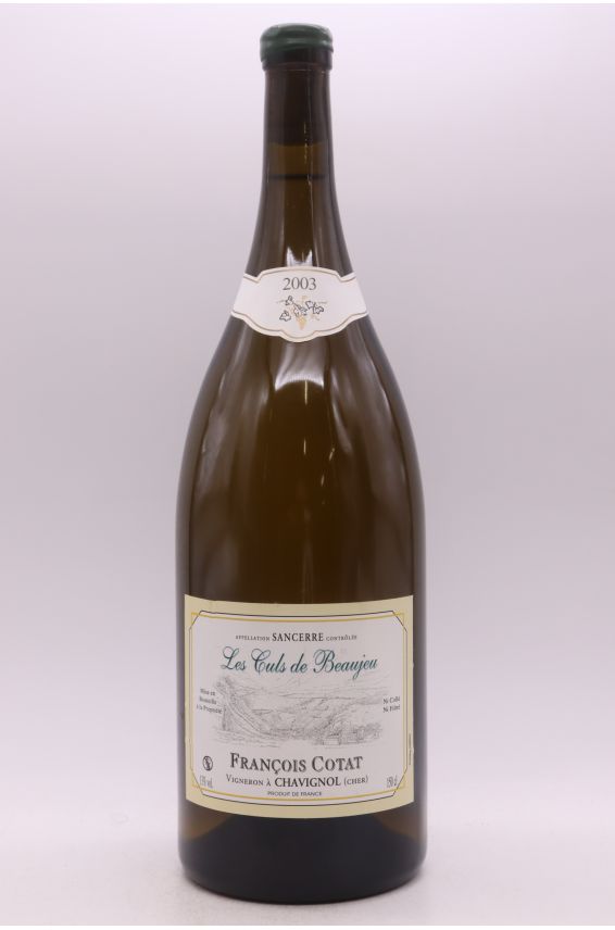 François Cotat Sancerre Culs de Beaujeu 2003 Magnum