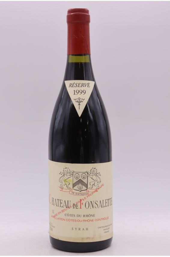 Fonsalette Syrah 1999