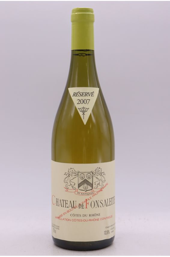 Fonsalette 2007 blanc